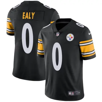 Nike Adrian Ealy Men's Limited Pittsburgh Steelers Black Team Color Vapor Untouchable Jersey