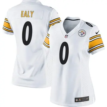 Nike Adrian Ealy Women's Game Pittsburgh Steelers White Jersey