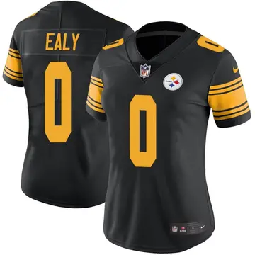 Nike Adrian Ealy Women's Limited Pittsburgh Steelers Black Color Rush Jersey