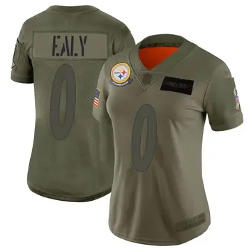Nike Adrian Ealy Women's Limited Pittsburgh Steelers Camo 2019 Salute to Service Jersey