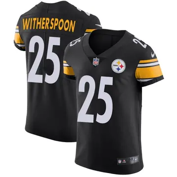 Nike Ahkello Witherspoon Men's Elite Pittsburgh Steelers Black Team Color Vapor Untouchable Jersey