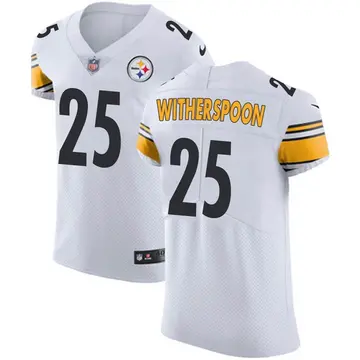 Nike Ahkello Witherspoon Men's Elite Pittsburgh Steelers White Vapor Untouchable Jersey