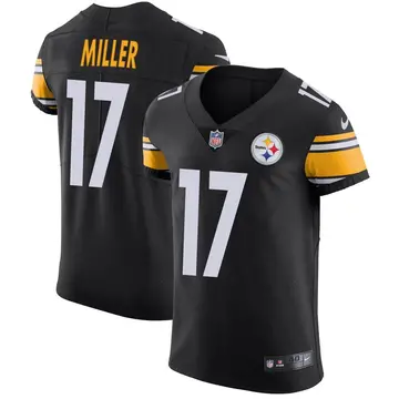 Nike Anthony Miller Men's Elite Pittsburgh Steelers Black Team Color Vapor Untouchable Jersey