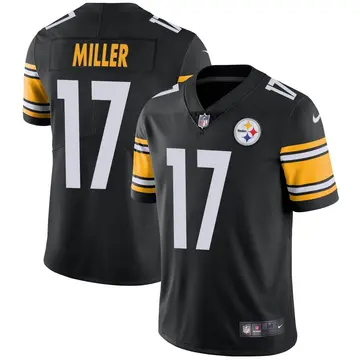 Nike Anthony Miller Youth Limited Pittsburgh Steelers Black Team Color Vapor Untouchable Jersey