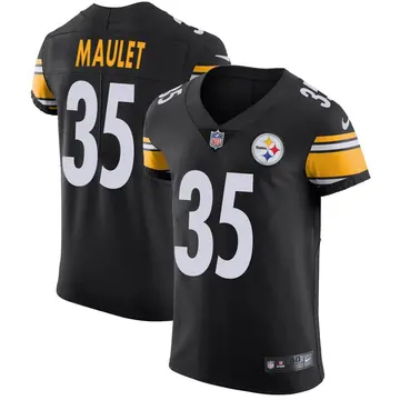 Nike Arthur Maulet Men's Elite Pittsburgh Steelers Black Team Color Vapor Untouchable Jersey