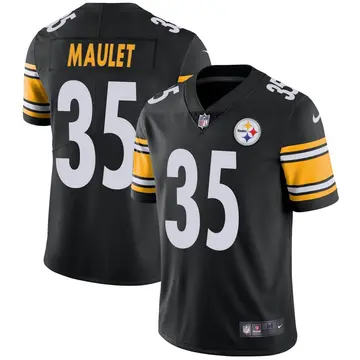 Nike Arthur Maulet Men's Limited Pittsburgh Steelers Black Team Color Vapor Untouchable Jersey