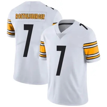 Nike Ben Roethlisberger Men's Limited Pittsburgh Steelers White Vapor Untouchable Jersey