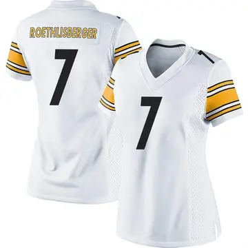 Nike Ben Roethlisberger Women's Game Pittsburgh Steelers White Jersey