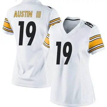 Nike Calvin Austin III Women's Game Pittsburgh Steelers White Jersey