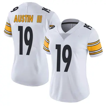 Nike Calvin Austin III Women's Limited Pittsburgh Steelers White Vapor Untouchable Jersey