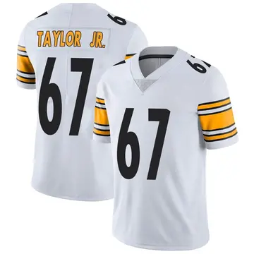Nike Calvin Taylor Jr. Men's Limited Pittsburgh Steelers White Vapor Untouchable Jersey