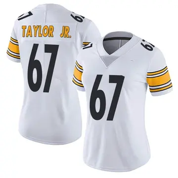 Nike Calvin Taylor Jr. Women's Limited Pittsburgh Steelers White Vapor Untouchable Jersey