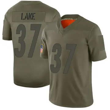 Nike Carnell Lake Youth Limited Pittsburgh Steelers Camo 2019 Salute to Service Jersey