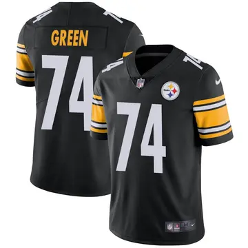 Nike Chaz Green Men's Limited Pittsburgh Steelers Black Team Color Vapor Untouchable Jersey