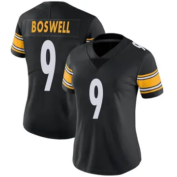 Nike Chris Boswell Women's Limited Pittsburgh Steelers Black Team Color Vapor Untouchable Jersey