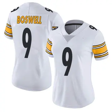 Nike Chris Boswell Women's Limited Pittsburgh Steelers White Vapor Untouchable Jersey