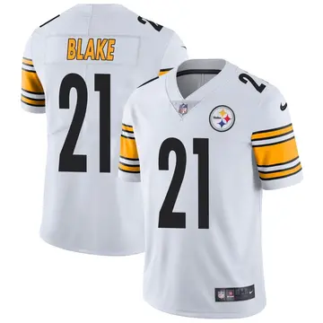 Nike Christian Blake Youth Limited Pittsburgh Steelers White Vapor Untouchable Jersey