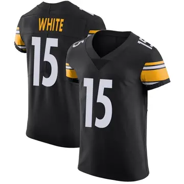 Nike Cody White Men's Elite Pittsburgh Steelers Black Team Color Vapor Untouchable Jersey