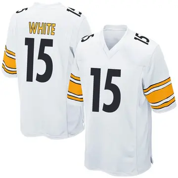 Nike Cody White Men's Game Pittsburgh Steelers White Jersey