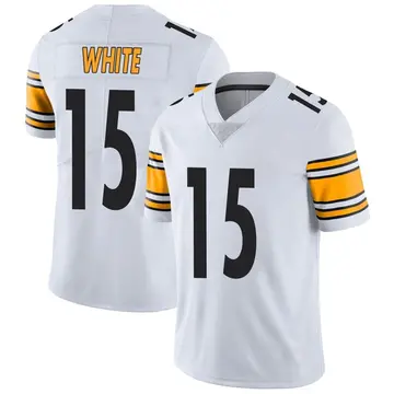 Nike Cody White Men's Limited Pittsburgh Steelers White Vapor Untouchable Jersey