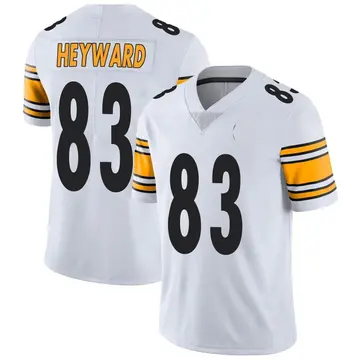 Nike Connor Heyward Youth Limited Pittsburgh Steelers White Vapor Untouchable Jersey