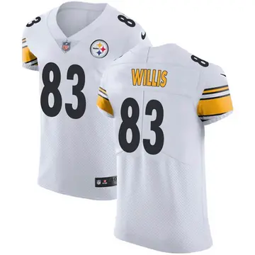 Nike Damion Willis Men's Elite Pittsburgh Steelers White Vapor Untouchable Jersey