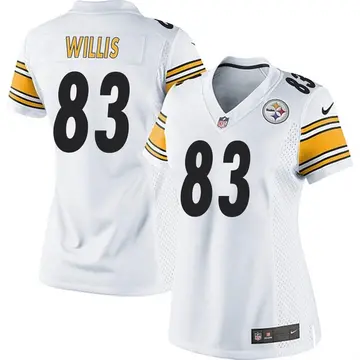 Nike Damion Willis Women's Game Pittsburgh Steelers White Jersey