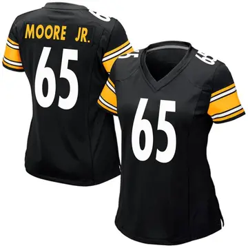 Nike Dan Moore Jr. Women's Game Pittsburgh Steelers Black Team Color Jersey