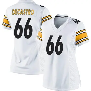 Nike David DeCastro Women's Game Pittsburgh Steelers White Jersey