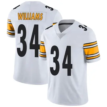Nike DeAngelo Williams Men's Limited Pittsburgh Steelers White Vapor Untouchable Jersey