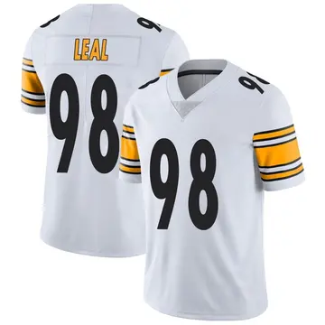 Nike DeMarvin Leal Men's Limited Pittsburgh Steelers White Vapor Untouchable Jersey
