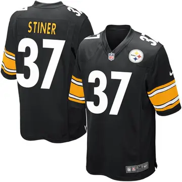 Nike Donovan Stiner Youth Game Pittsburgh Steelers Black Team Color Jersey