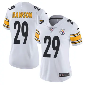 Nike Duke Dawson Women's Limited Pittsburgh Steelers White Vapor Untouchable Jersey
