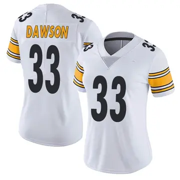 Nike Duke Dawson Women's Limited Pittsburgh Steelers White Vapor Untouchable Jersey