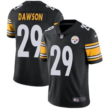 Nike Duke Dawson Youth Limited Pittsburgh Steelers Black Team Color Vapor Untouchable Jersey