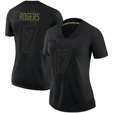 Nike Eli Rogers Women's Limited Pittsburgh Steelers Black 2020 Salute To Service Jersey