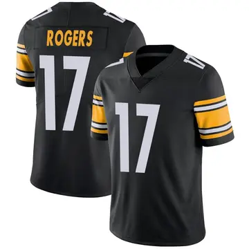 Nike Eli Rogers Youth Limited Pittsburgh Steelers Black Team Color Vapor Untouchable Jersey