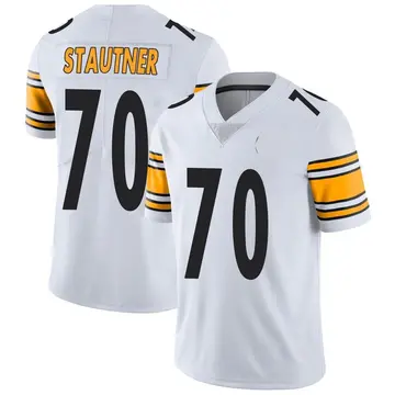 Nike Ernie Stautner Youth Limited Pittsburgh Steelers White Vapor Untouchable Jersey