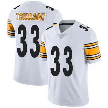 Nike Fitzgerald Toussaint Youth Limited Pittsburgh Steelers White Vapor Untouchable Jersey