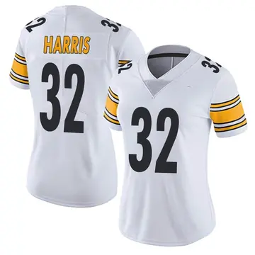 Nike Franco Harris Women's Limited Pittsburgh Steelers White Vapor Untouchable Jersey