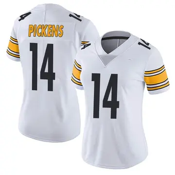 Nike George Pickens Women's Limited Pittsburgh Steelers White Vapor Untouchable Jersey