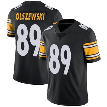 Nike Gunner Olszewski Men's Limited Pittsburgh Steelers Black Team Color Vapor Untouchable Jersey
