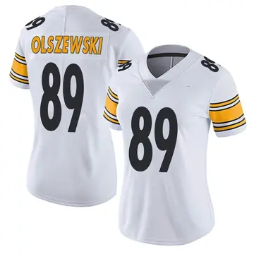 Nike Gunner Olszewski Women's Limited Pittsburgh Steelers White Vapor Untouchable Jersey