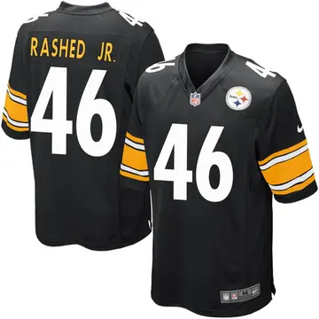 Nike Hamilcar Rashed Jr. Youth Game Pittsburgh Steelers Black Team Color Jersey