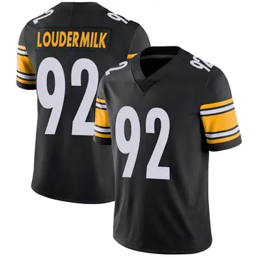 Nike Isaiahh Loudermilk Youth Limited Pittsburgh Steelers Black Team Color Vapor Untouchable Jersey