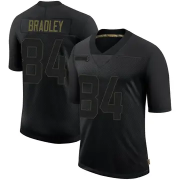 Nike Ja'Marcus Bradley Men's Limited Pittsburgh Steelers Black 2020 Salute To Service Jersey
