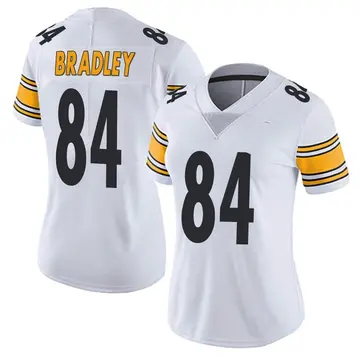 Nike Ja'Marcus Bradley Women's Limited Pittsburgh Steelers White Vapor Untouchable Jersey