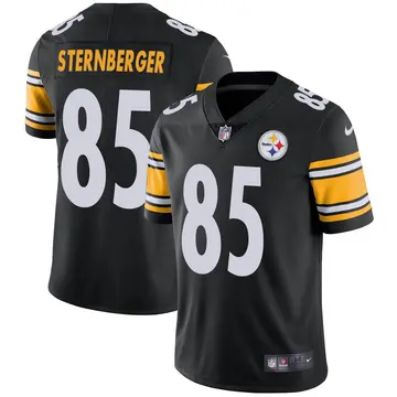 Nike Jace Sternberger Youth Limited Pittsburgh Steelers Black Team Color Vapor Untouchable Jersey