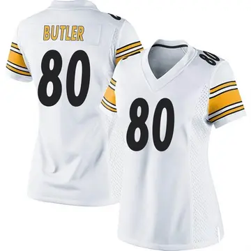 Nike Jack Butler Women's Game Pittsburgh Steelers White Jersey