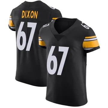 Nike Jake Dixon Men's Elite Pittsburgh Steelers Black Team Color Vapor Untouchable Jersey